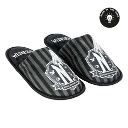 Slippers Voor in Huis Wednesday Zwart Schoenmaat 40-41