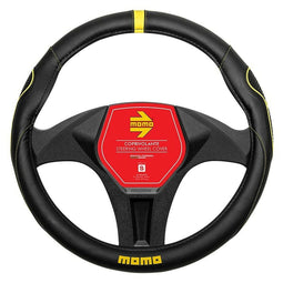Stuurhoes Momo MOMLSWC014BYS Geel Zwart Ø 36 cm
