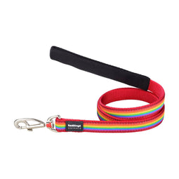 Hondenriem Red Dingo STYLE RAINBOW 2 x 120 cm