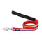 Hondenriem Red Dingo STYLE RAINBOW 2 x 120 cm