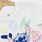 T-Shirt met Korte Mouwen voor kinderen Stitch Wit Maat 12 Jaar