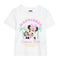 T-Shirt met Korte Mouwen voor kinderen Minnie Mouse Wit Maat 7 Jaar