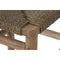Kruk Home ESPRIT Natuurlijk Rotan Teakboom Vezel 37 x 45 x 77 cm