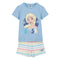 Pyjama Kinderen Frozen Licht Blauw Maat 4 Jaar