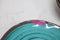 Bo-Camp Servies - 100% Melamine - 12-delig - Halo - Aqua/Terracotta