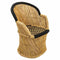 Leunstoel Alexandra House Living Zwart Natuurlijk 46 x 89 x 63 cm