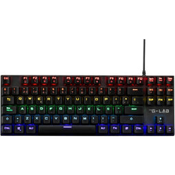 Gaming Keyboard The G-Lab KEYZ-MERCURY TKL/SP Zwart