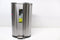 EKO - Della pedaalemmer 50 liter - Stainless steel Plastic - mat RVS - Prullenbak