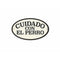 Plaat Magnet & Steel Cuidado con el Perro 16,3 x 9,5 cm