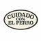 Plaat Magnet & Steel Cuidado con el Perro 16,3 x 9,5 cm