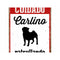 Plaat Magnet & Steel Cuidado Carlino Patrullando 14,8 x 21 cm