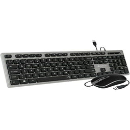 Toetsenbord en muis Subblim SUBKBC-CEKE50 Qwerty Spaans