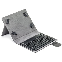 Bluetooth toetsenbord met tablethouder Maillon Technologique Zwart Qwerty Spaans