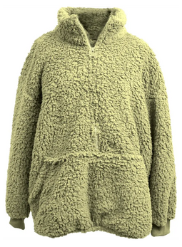Unique living - Hoodie willow 60x67 cm tea green