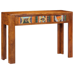 Wandtafel 110x35x75 cm massief acaciahout