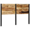 Hoofdeinde 160 cm massief hout mango en ijzer
