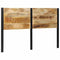 Hoofdeinde 160 cm massief hout mango en ijzer