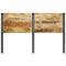 Hoofdeinde 160 cm massief hout mango en ijzer