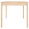 Tuintafel 82,5x82,5x76 cm massief grenenhout