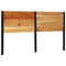 Hoofdeinde 180 cm massief hout acaciahout en ijzer