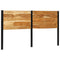 Hoofdeinde 180 cm massief hout acaciahout en ijzer