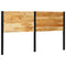 Hoofdeinde 180 cm massief hout acaciahout en ijzer