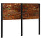 Hoofdeinde 140 cm massief gerecycled en ijzer