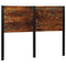Hoofdeinde 140 cm massief gerecycled en ijzer