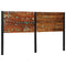 Hoofdeinde 180 cm massief gerecycled en ijzer
