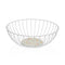 Basket spelset Versa Wit Metaal Staal Hout MDF 28 x 11 x 28 cm