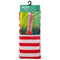 Kostuumsokken Striped Één maat Rood