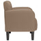 Fauteuil met armleuningen Cappuccino 54 cm kunstleer