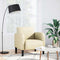 Fauteuil met armleuningen 54 cm kunstleer crmekleurig