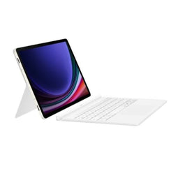 Tablet en toetsenbord Case Samsung EF-DX725BWEGES Wit Qwerty Spaans