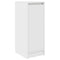 Schoenenkast 29,5x34x76 cm bewerkt hout wit