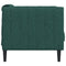 Fauteuil stof donkergroen