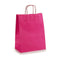 Papieren Zak 24 x 12 x 40 cm Kleur Magenta