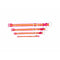 Hondenhalsband Trixie Premium Geel Rood L/XL 40-65 cm