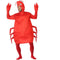 Kostuums voor Volwassenen Rood Krab dieren (2 Onderdelen) Maat M/L