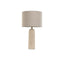 Bureaulamp Home ESPRIT Beige Linnen Marmer 35 x 35 x 66 cm