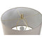 Bureaulamp Home ESPRIT Beige Linnen Marmer 35 x 35 x 66 cm