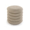 Poef Versa Beige Polyester Textiel