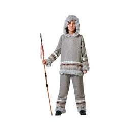 Kostuums voor Kinderen Grijs Eskimo Maat 5-6 Jaar