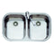 Wastafel met Twee Spoelbakken Teka 11107028 eline