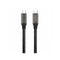 USB-kabel Urban Factory CAB04UF Grijs 2 m
