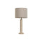 Bureaulamp Home ESPRIT Beige Linnen Marmer 35 x 35 x 72 cm