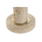 Bureaulamp Home ESPRIT Beige Linnen Marmer 35 x 35 x 72 cm