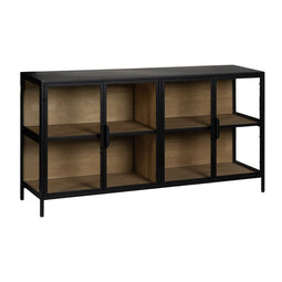 Display Standaard Zwart Natuurlijk 150 x 38 x 80 cm