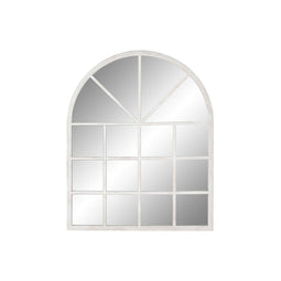 Wandspiegel Home ESPRIT Wit Spar Spiegel Neoklassiek Venster 150 x 3,5 x 186 cm
