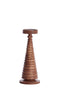 Light&living Kaarsenhouder Ø13,5x35 cm ALMOLA mango hout licht bruin